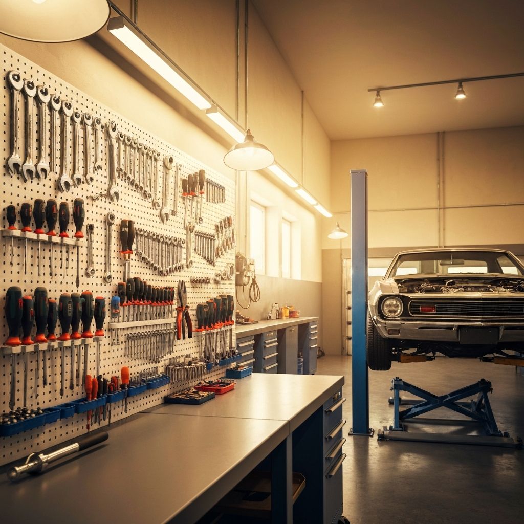 Inside the Bayview Car Care workshop in Pialba, Hervey Bay